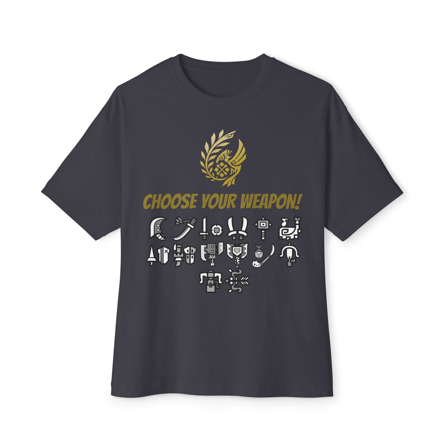 Choose Your Weapon  — Monster Hunter Wilds Tee