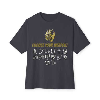 Choose Your Weapon  — Monster Hunter Wilds Tee