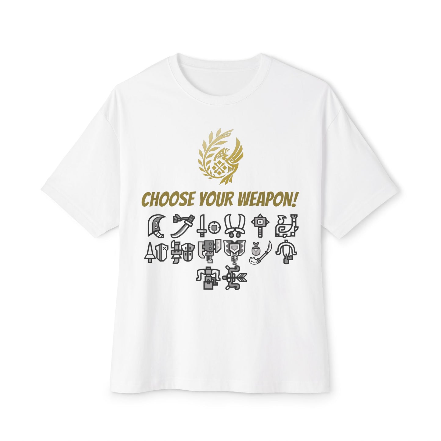 Choose Your Weapon  — Monster Hunter Wilds Tee