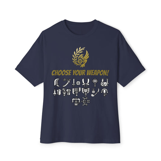 Choose Your Weapon  — Monster Hunter Wilds Tee